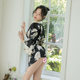 ຊຸດນອນ kimono ໄຫມຍີ່ປຸ່ນສໍາລັບແມ່ຍິງໃນພາກຮຽນ spring ແລະດູໃບໄມ້ລົ່ນ sexy suspender lace nightgown mulberry silk nightgown summer ບາງແລະຮ້ອນ