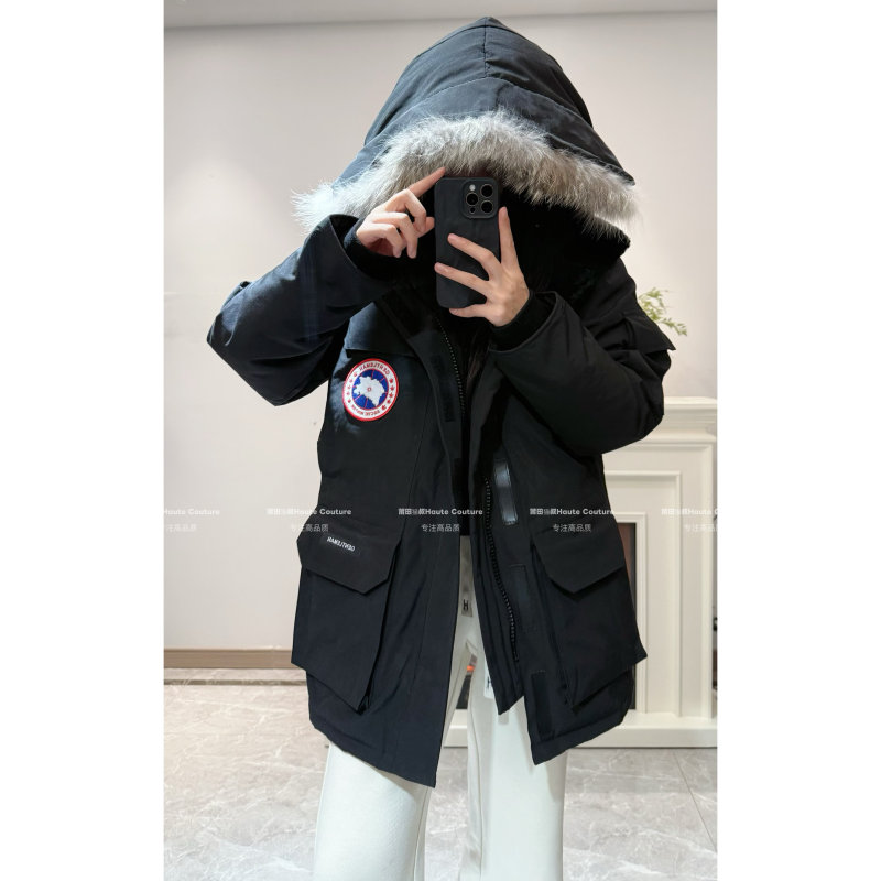 Men's Goose down Jacket 08 Expedition Mid-Length 2026 Winter New Style Northeast Outdoor Workwear Parka Coat for Women