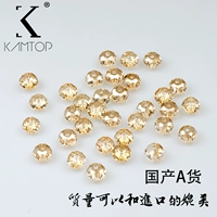 6 мм плоские бусы 10 штук