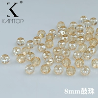 8 -мм много -заполненные барабанные бусинки 10 кусочков