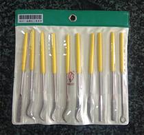 Besdia Taiwans first-class diamond alloy special-shaped files diamond combination special-shaped files 10 pack BF-90