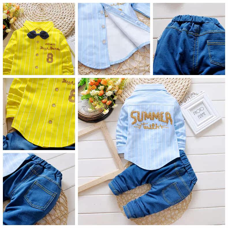 Chemise garcon à manche longue - Ref 2074844 Image 10