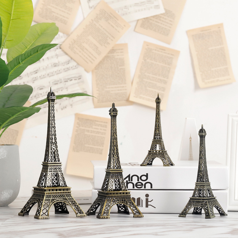 Paris Eiffel Tower model gift living room room decoration small decorations creative home decoration