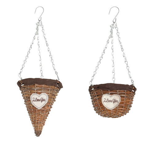 Висящая корзина цветочная стена -на балконе с балконами декоративные цветочные виноградные лозы.