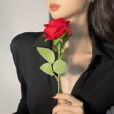 Моделирование красной розы цветочниковые цветочные букет JK Потальный день Святого Валентина