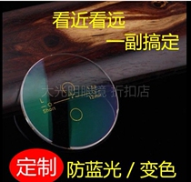 The progressive multi - focal point of the long - sighted visual visual field 1 56 1 60 1 67 is near dual - use anti - fatigue lens