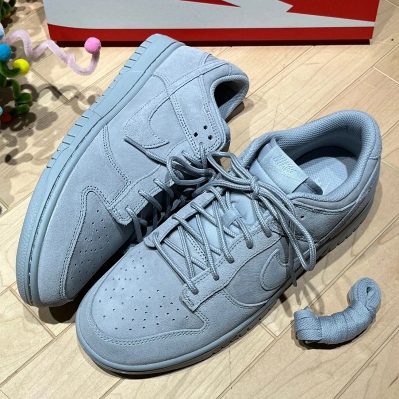 Nike Dunk Low Retro Se Men's Blue Fashionable Versatile Comfortable Low-Top Sneakers Ib6651-400