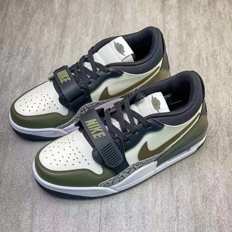 Jordan Legacy 312 Low Men's Versatile Low-Top Retro White and Green Basketball Shoes Cd7069-120 Jordan Legacy 312 Low Men's Versatile Low-Top Retro White and Green Basketball Shoes Cd7069-120