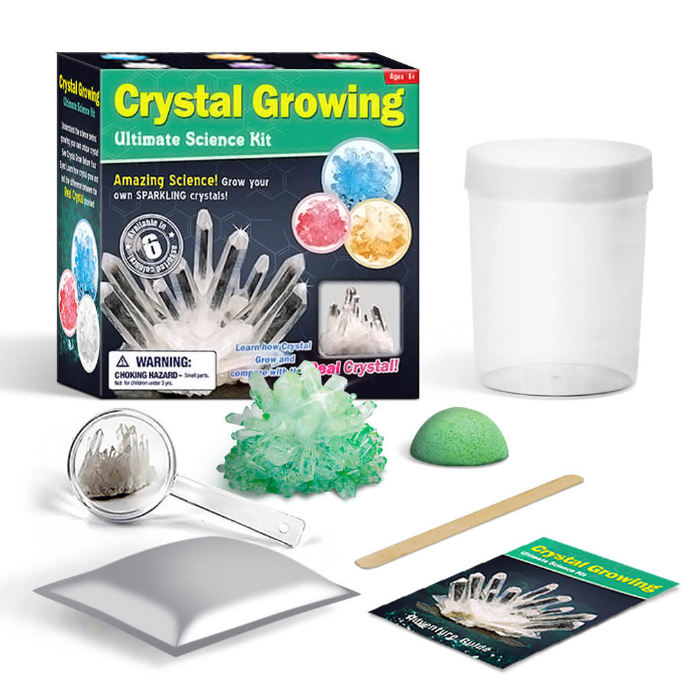 Crystal Yourself Can Grow Crystal Crystal Handcrafted Toys Children Elementary School Students Sciteach Experimental Suit