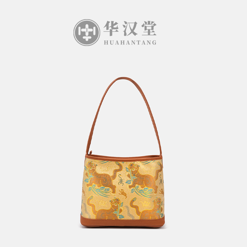【Female Celebrity Tote】Intangible Cultural Heritage Song Brocade Bag Chinese Style Handbag Shoulder Bag Fashion Tote Bag Lightweight Casual Bag