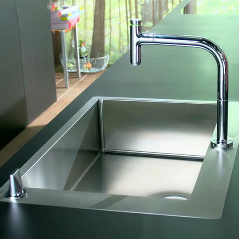 选择德国汉斯格雅不锈钢双槽水槽时需要注意什么？