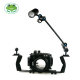 8 ນິ້ວ double ball light arm ການຖ່າຍຮູບ underwater diving light arm diving ອຸປະກອນການຖ່າຍຮູບ flashlight double ball arm clip