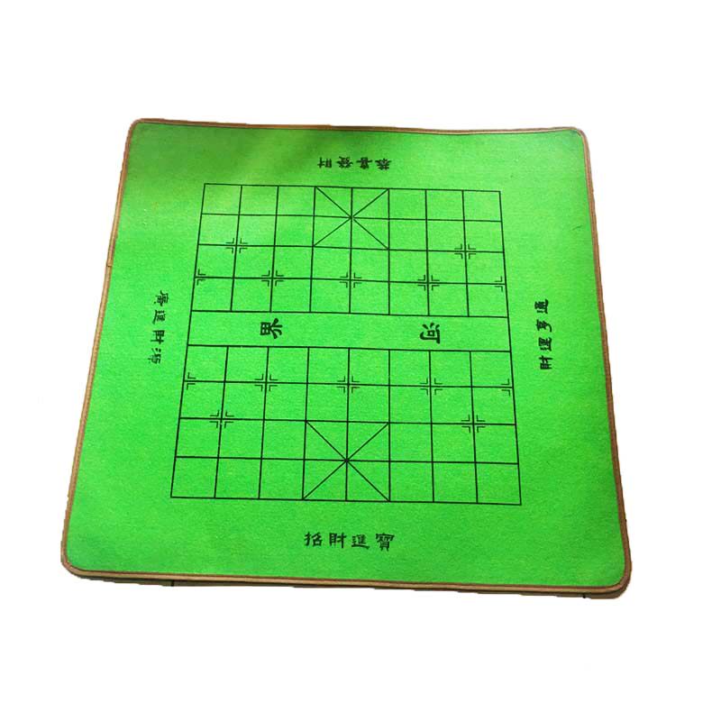 Hand-rubbed mahjong tiles Mahjong tablecloth Silent mat Mahjong tablecloth with chess board Blanket