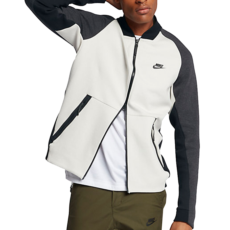 Tengjun Sports Nike NSW Huấn luyện thể thao Loose Đan áo ấm đứng cổ áo 886618-091 - Áo khoác thể thao / áo khoác áo khoác gió lining