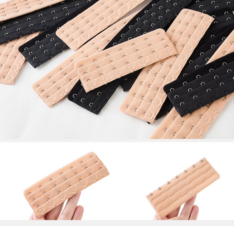 Corset điều chỉnh đồ lót dài khóa hàng khóa giao diện thân áo khóa mở rộng khóa áo ngực kết nối mở rộng khóa dây đeo cố định đồ lót