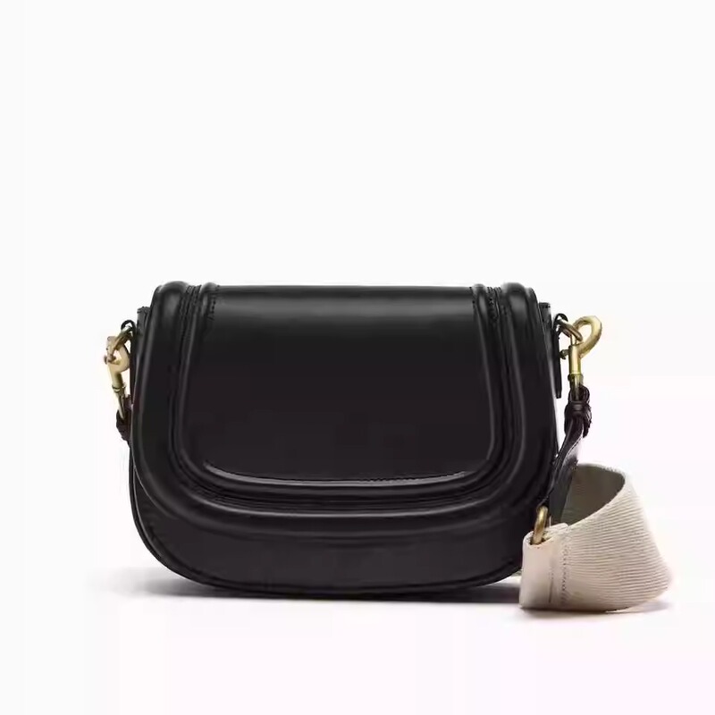 Saddle Bag 2025 Summer New Women's Bag, Fashionable Casual Crossbody Bag, Simple Versatile Commuter Shoulder Bag, Trendy