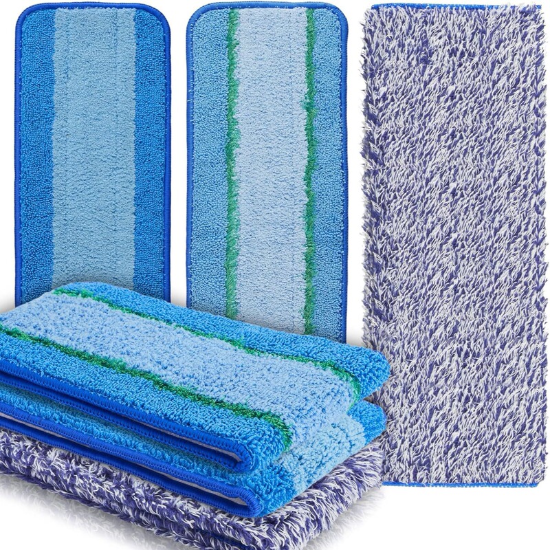 Suitable for Bona Mop Cloth Cleaning Pad Paste Dust Removal Pad Dry and Wet Flat Fiber Mop Head Accessories Suitable for Bona Mop Cloth Cleaning Pad Paste Dust Removal Pad Dry and Wet Flat Fiber Mop Head Accessories