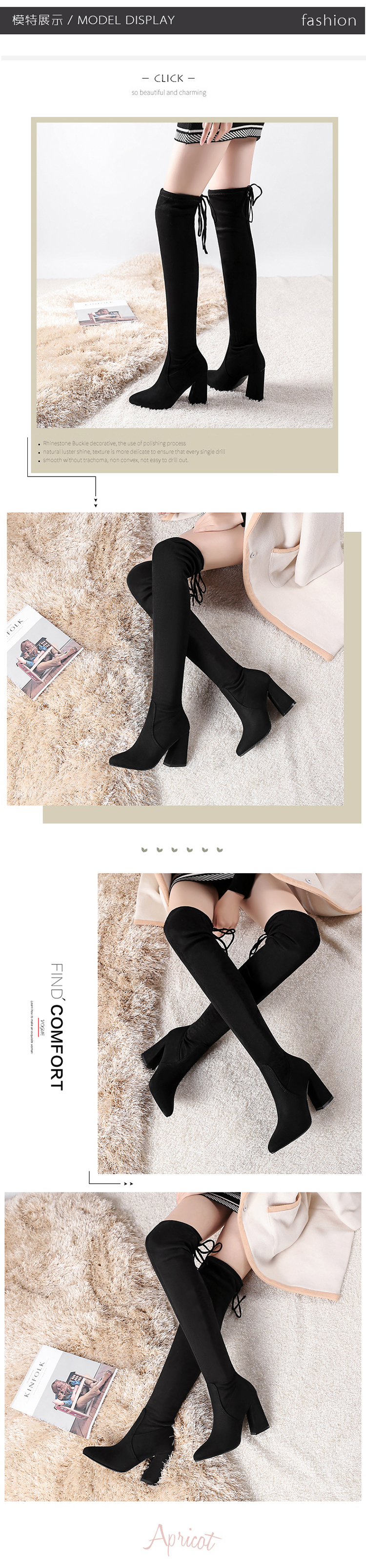 Bottes mi-saison femme en Caoutchouc - Ref 3250968 Image 12