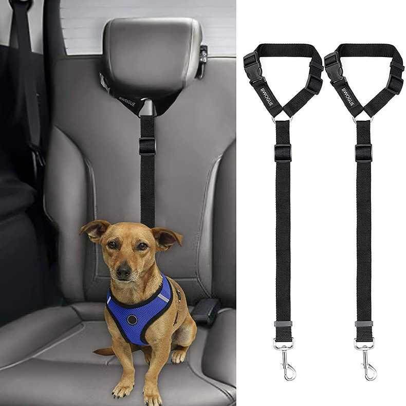 New pet on-board safety rope with adjustable traction with dog by car traction rope to prevent mess U-Taobao