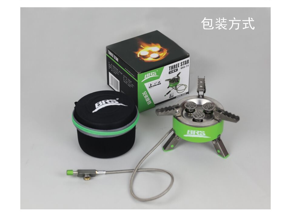 Anh BRS-73 lò ba sao năm bảy lò cắm trại ngoài trời bếp lò gió đầu bếp chia bếp lửa - Bếp lò / bộ đồ ăn / đồ nướng dã ngoại bếp nướng ngoài trời nhập khẩu