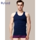 Byford nam liền mạch áo cotton thoải mái chạm đáy áo thể thao vest nam MW33009 - Áo vest