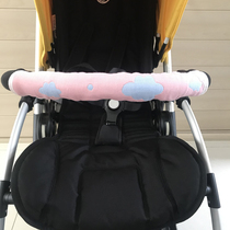 Baby stroller handrail fence guardrail protection cover baby umbrella car horizontal railing cotton cloth cover anti-gnawing towel detachable