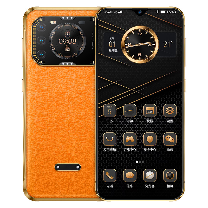 Flagship New Official Genuine Product with Large Memory, Full Network Compatibility, Android Smartphone, Student-Friendly Price, Dual-Screen Phone