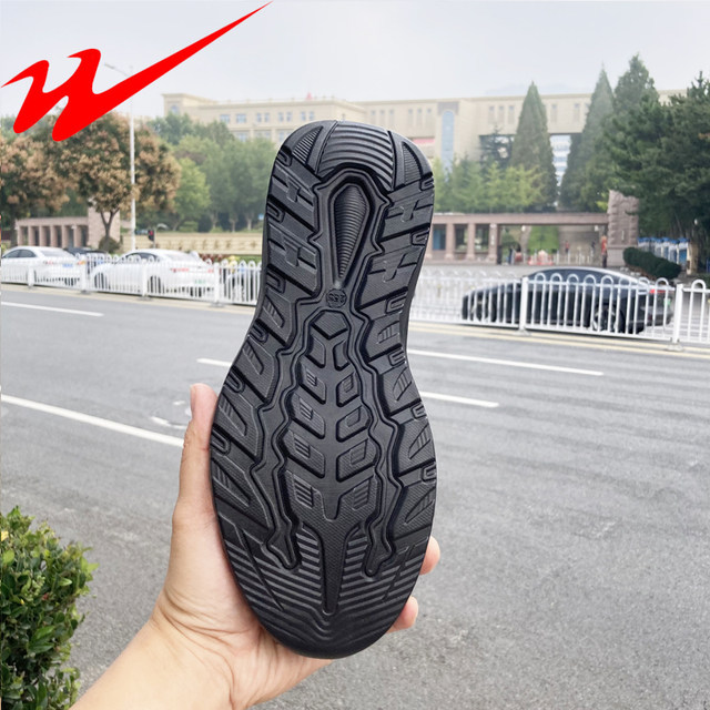 Double Star Physical Store Genuine Chef Shoes, Non-Slip, Breathable, Oil-Proof, Waterproof, Kitchen Men's Black Work Shoes, Women's