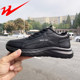 Double Star Physical Store Genuine Chef Shoes, Non-Slip, Breathable, Oil-Proof, Waterproof, Kitchen Men's Black Work Shoes, Women's