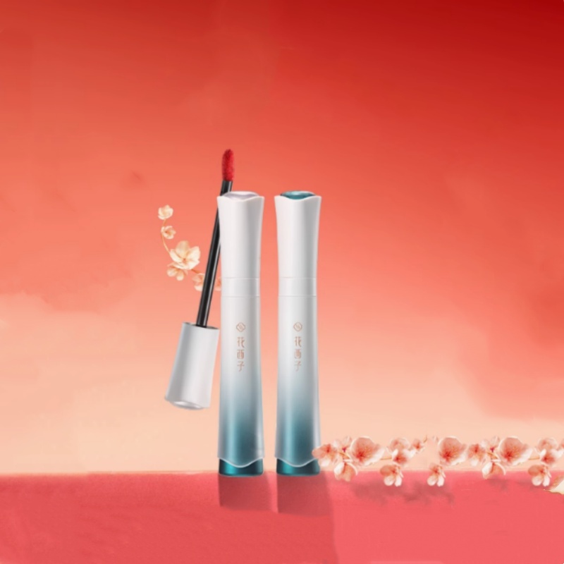 花西子小黛纱送女朋友唇釉哑光丝绒不易掉色口红礼盒套装生日礼物