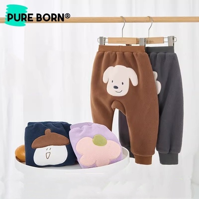 博睿恩男女宝宝春秋款大屁屁裤