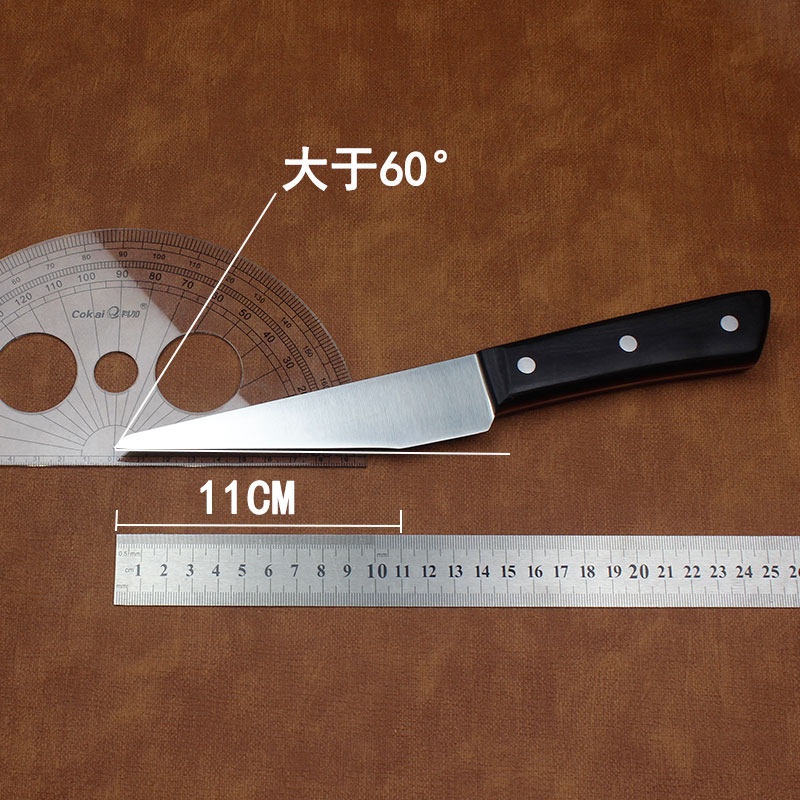 Integral steel Eliminating Bone Knife Slaughterhouse Butcher Knives Tick meat Bone Meat Joint Factory Kill Pig Sheep Cattle Knife Optional Matching Knife Sleeve