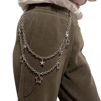Pants chain accessories jk skirt hip hop accessories trouser chain