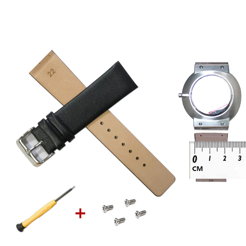 Skagen Bering Men's and Women's Leather Watch Strap with Screw Fastening, Genuine Cowhide Leather, Ready to Use Skagen Bering Men's and Women's Leather Watch Strap with Screw Fastening, Genuine Cowhide Leather, Ready to Use