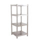 Stainless steel kitchen rack 30 multi-layer floor-to-ceiling square gap 45cm storage pot rack for sundries and vegetables
