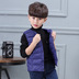 Nhà máy trực tiếp trẻ em xuống áo bông bé gái bé trai bé trai mùa thu và mùa đông bông vest vest gile đẹp bé trai bé gái Áo ghi lê