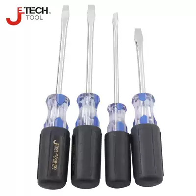 Jieke soft handle color strip screwdriver Screwdriver with magnetic screwdriver Screwdriver SC3 SC5-50 75 100 150
