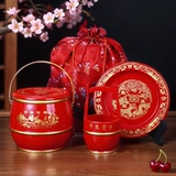 Свадебные принадлежности красное пластиковое имитация