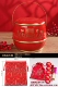 【Древесина】 Большое красное ведро для судьбы + большая сумка для судьбы + сумка для фруктов + пять сокровищ