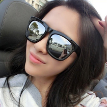 Special vintage boom box couple glasses driving driving sun glasses sunglasses men reflective colorful star of the same paragraph