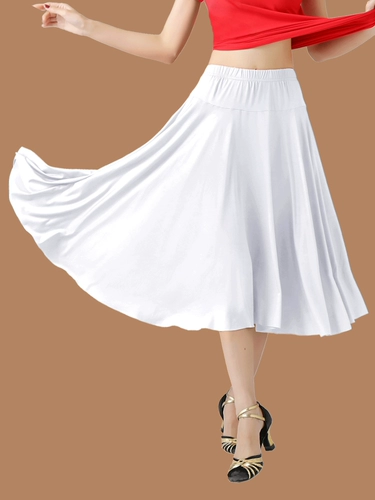 Однотонная длинная юбка, коллекция 2023