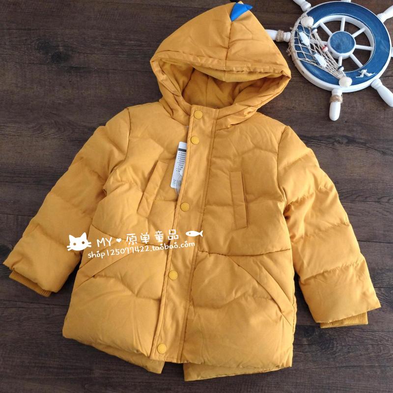 量少无补巴家秋冬17新款儿童羽绒服男童童装小童宝宝加厚保暖外套