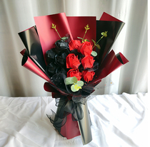 11 Kawasaki Roses Origami bouquet material pack Handmade rose bouquet diy homemade glitter paper