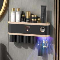 Xiaomi Youpin Ultraviolet Toothbrush Sterilizer Bathroom Storage Free Punch Wall Mounted Electric Tooth Cup Shelf