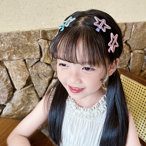 Детская милая заколка для волос, детский аксессуар для волос, челка
