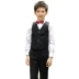 Chàng trai mặc vest vest hoa chàng trai chủ nhà trẻ em phù hợp với piano hiệu suất trang phục phù hợp với nhỏ bộ vest hàn quốc cho bé Váy trẻ em