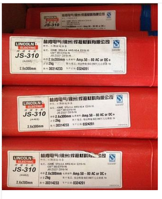 Lincoln Jintai JS-310 A402 stainless steel electric welding rod E310-16 stainless steel welding rod