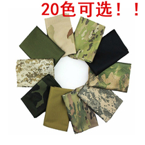 Camouflage tactical scarf Sand-proof army fan small square towel collar Outdoor sports breathable sand-proof camouflage mesh towel