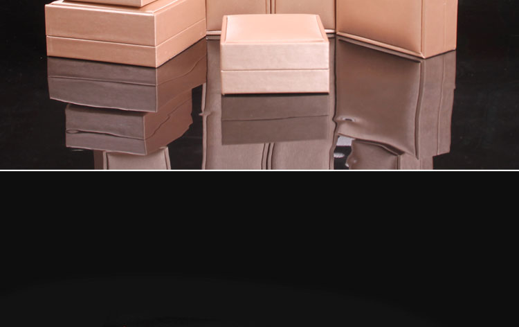 Chải vòng tay hộp kim cương nhẫn hộp đồ trang sức hộp quà tặng vòng tay mặt dây chuyền hộp trang sức cửa hàng tùy chỉnh - Vòng đeo tay Cuff thạch anh tóc vàng