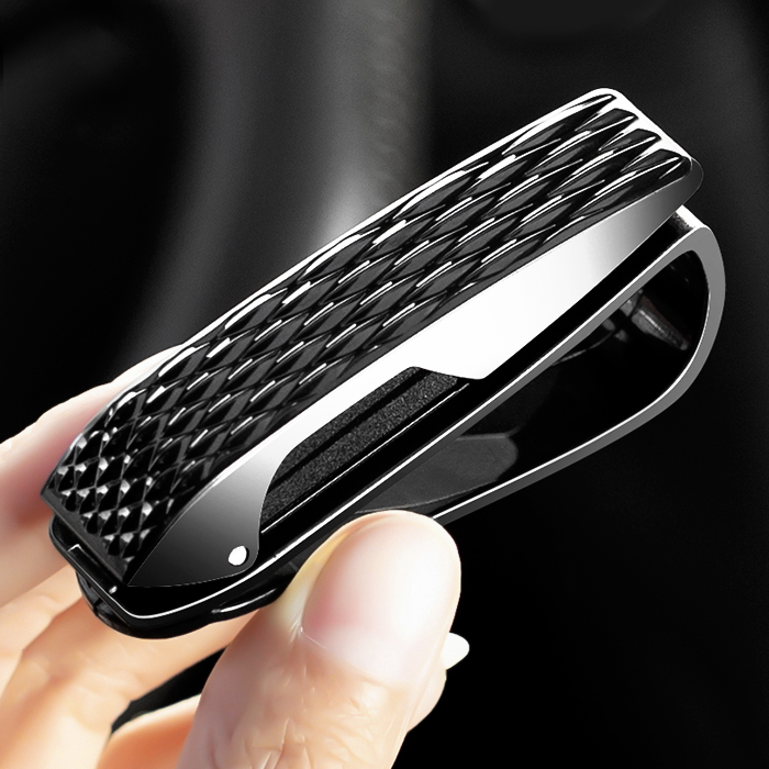 Car Glasses Clip On-board Sunglasses Containing Bracket for men and women Creative Visor Car in the car The card clips-Taobao